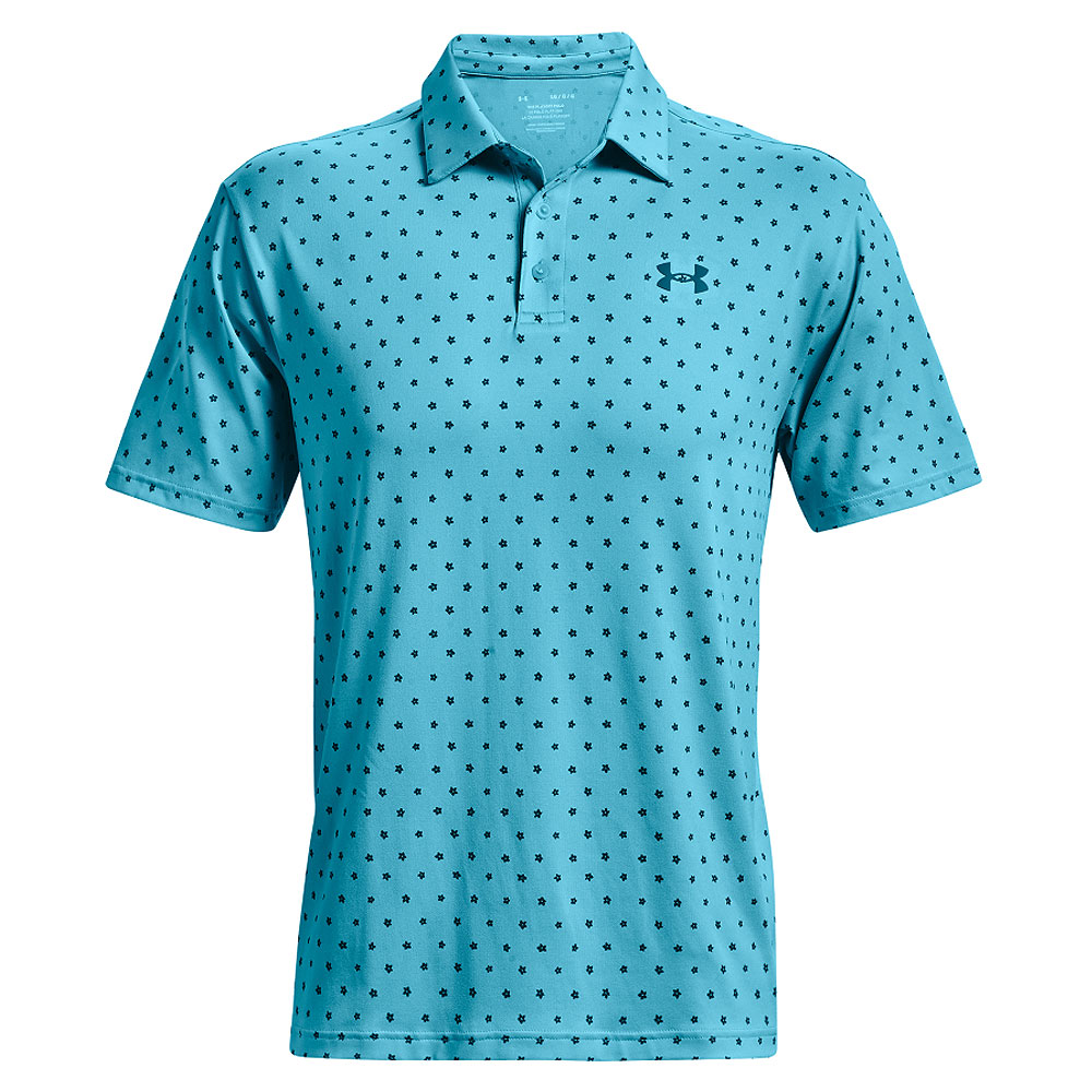 Under Armour Playoff Polo 2.0 Florals Golf Polo Shirt
