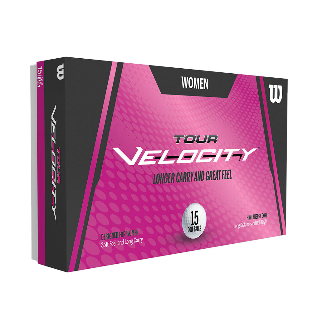 Wilson Tour Velocity Ladies Golf Balls (15 Ball Pack)