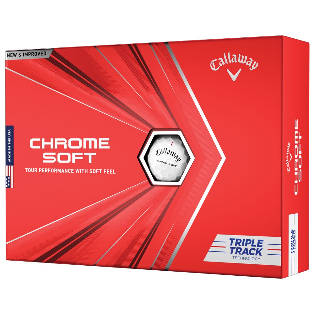 Callaway Chrome Soft 2021 Triple Track Golf Balls