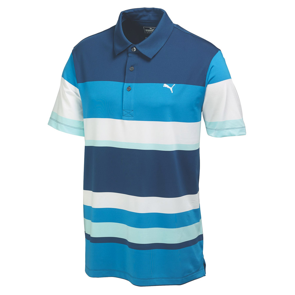 Puma Road Map Golf Polo Shirt | Snainton Golf
