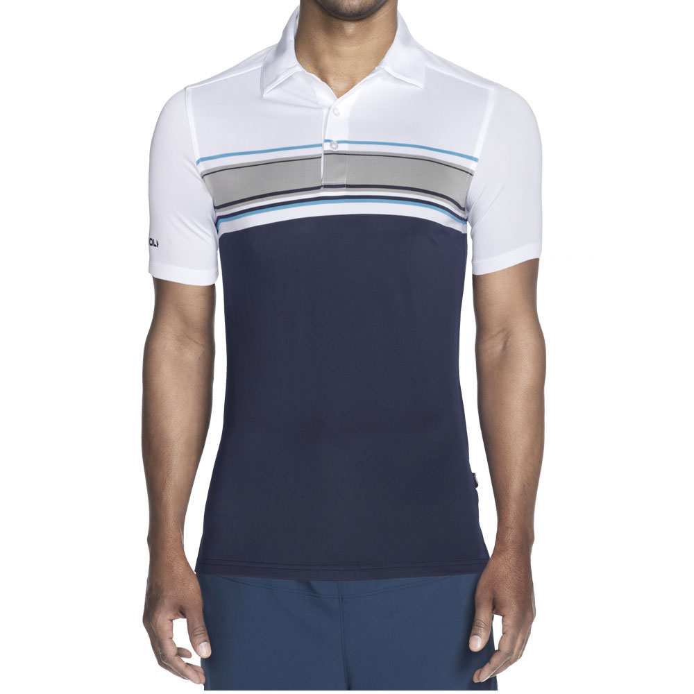 Skechers Go-Golf Links Stripe Polo Shirt