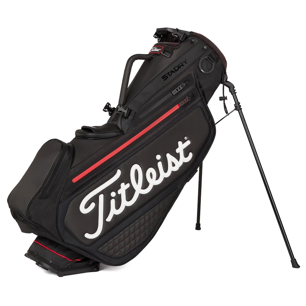 Titleist Jet Black Premium Golf Stadry Stand Bag